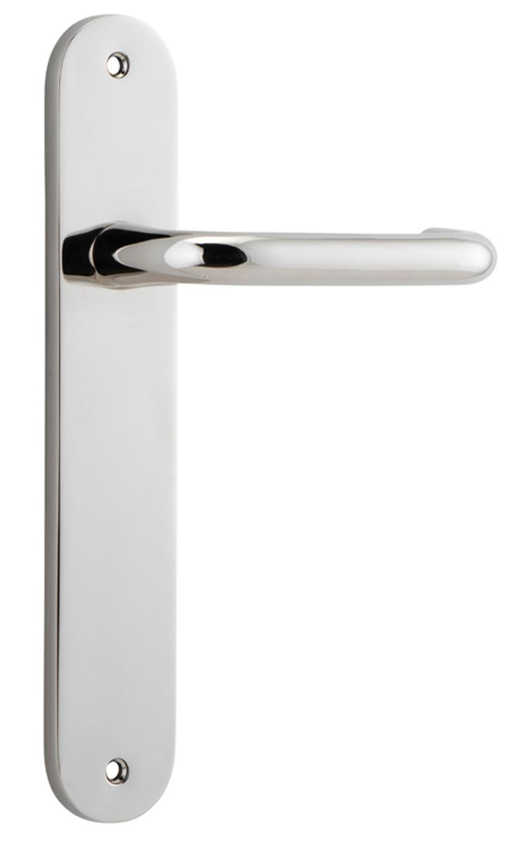 Iver Oslo Lever 1/2 Set Oval Backplate Right Hand 230 X 40 X 57mm