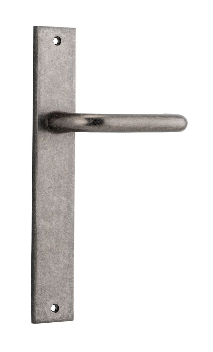 Iver Oslo Passage Lever 1/2 Set Rect Backplate Left Hand 237 X 50 X 57mm