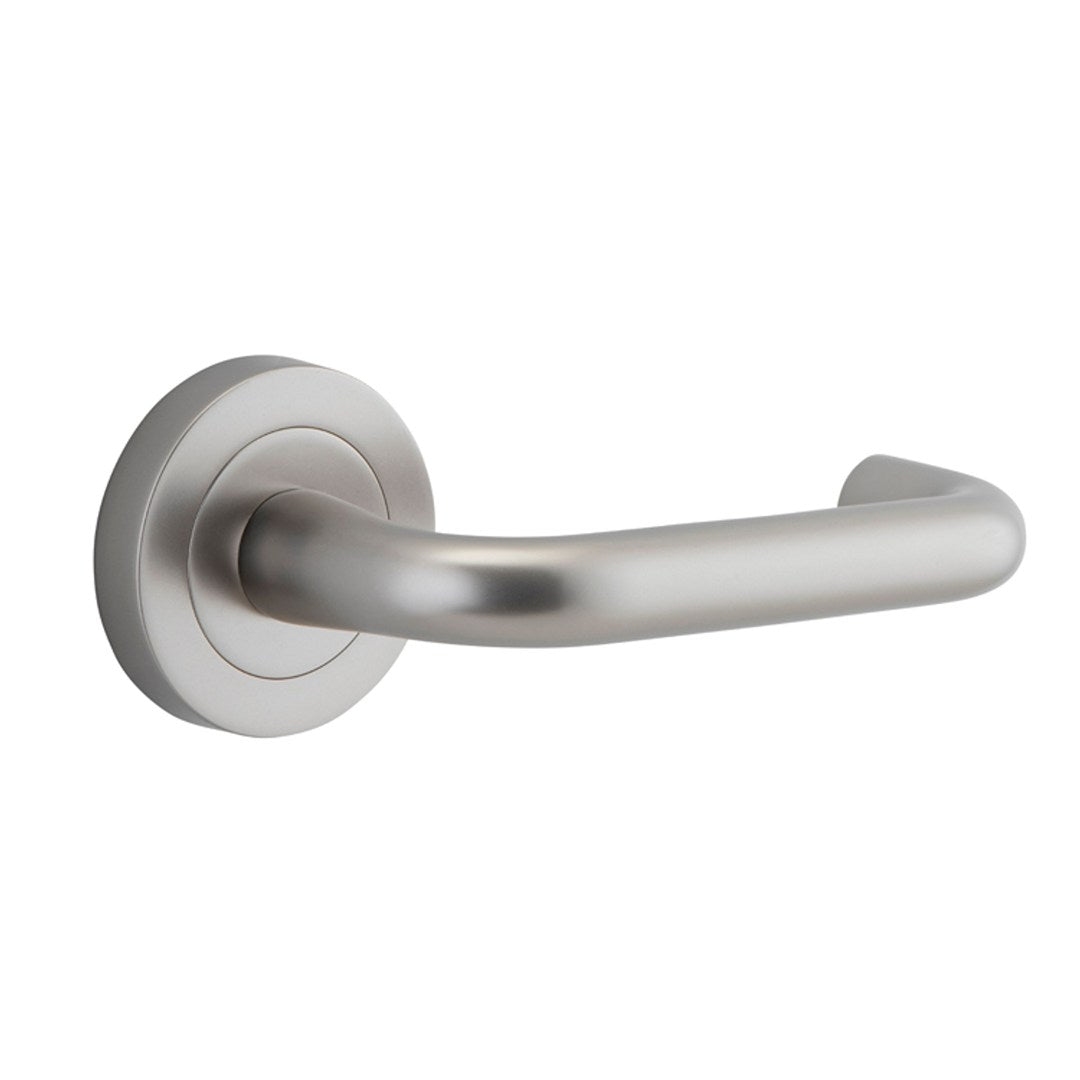 Iver Oslo Passage Lever Set Rnd Backplate 52 X 57mm