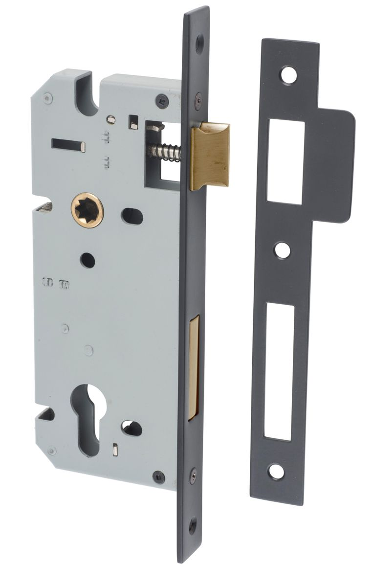 Iver Euro Mortice Lock 45mm Backset