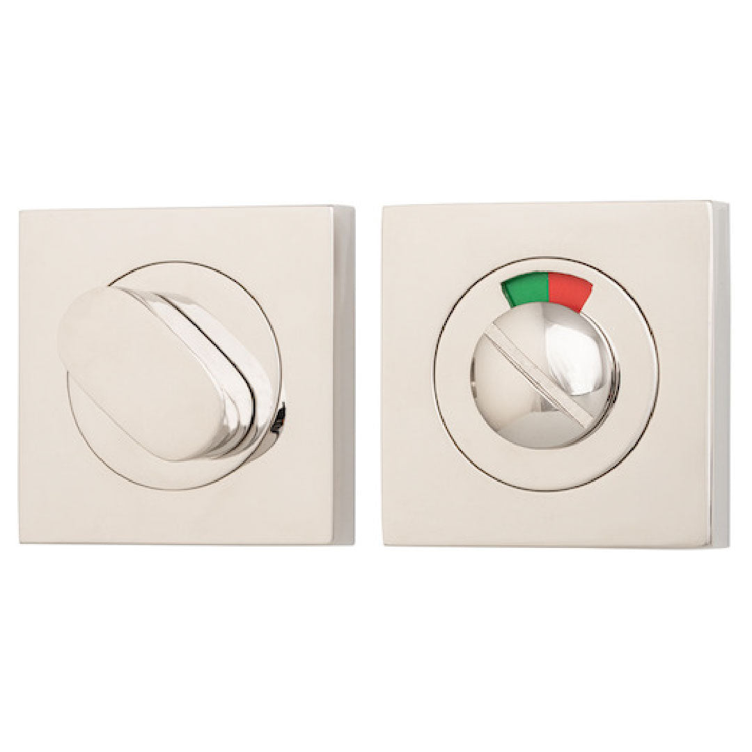 IVER PRIVACY TURN WITH INDICATOR SQ BACKPLATE 52 X 23MM