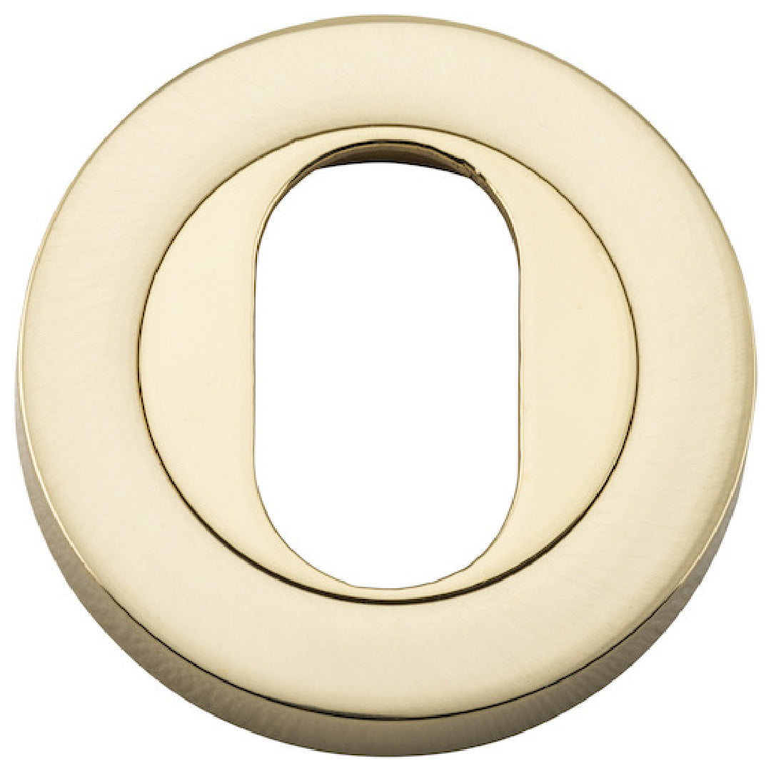 Iver Oval Cyl Escutcheon Oval Backplate 52 X 10mm