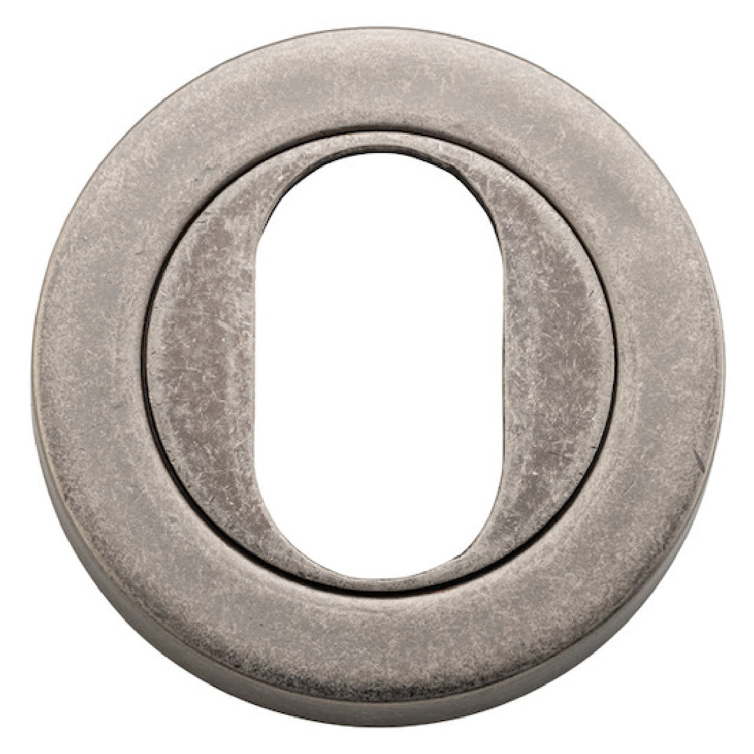 Iver Oval Cyl Escutcheon Oval Backplate 52 X 10mm