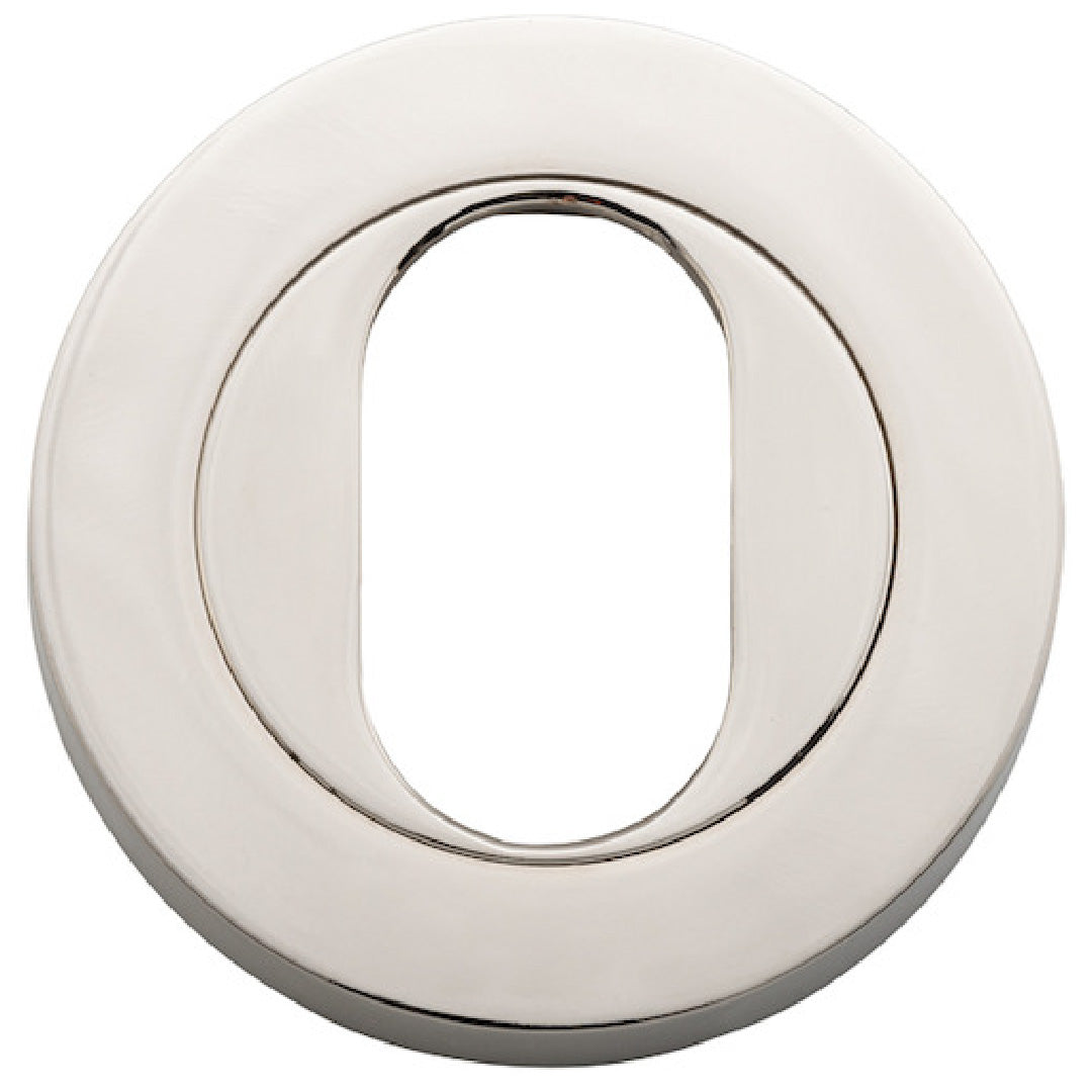 Iver Oval Cyl Escutcheon Oval Backplate 52 X 10mm