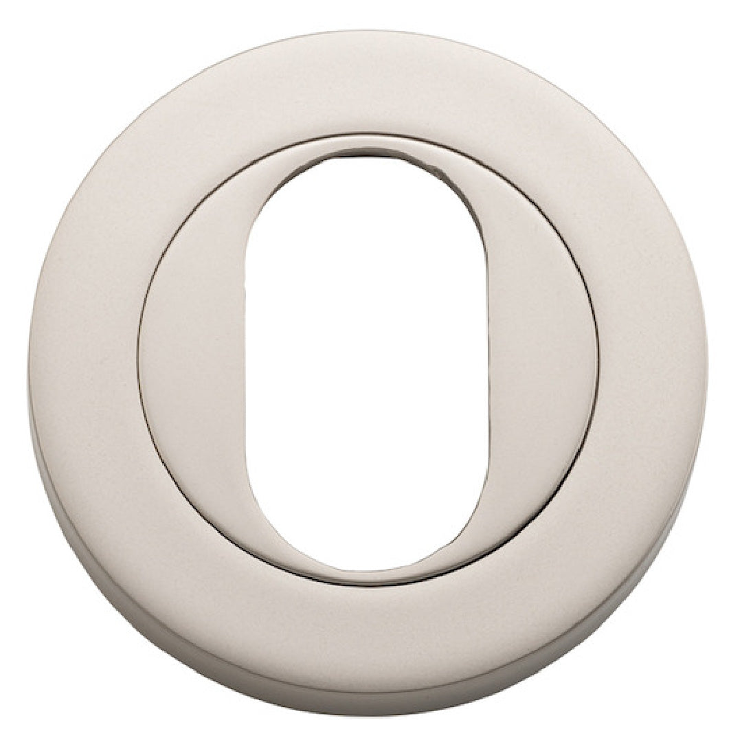 Iver Oval Cyl Escutcheon Oval Backplate 52 X 10mm