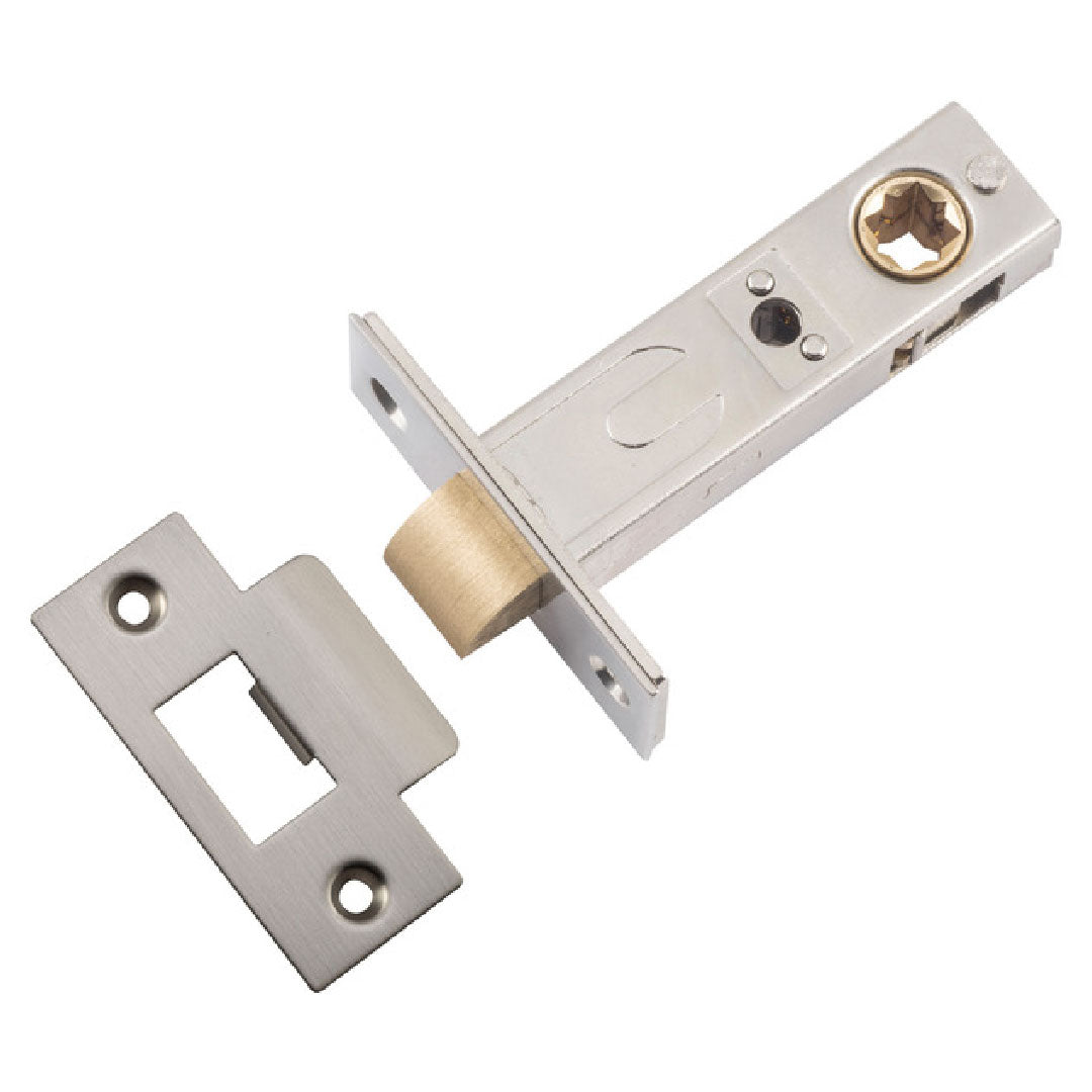 TUBULAR LATCH IVER 21478 60MM BACKSET SATIN NICKLE