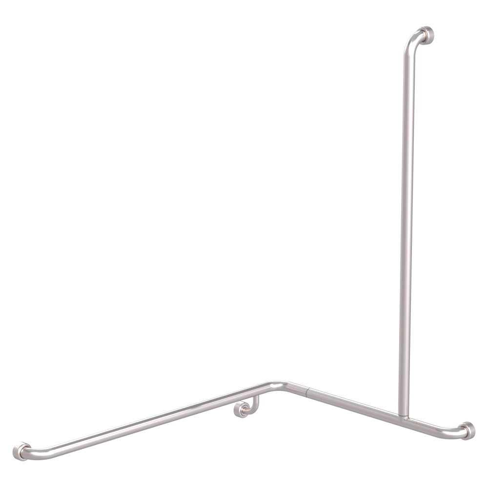 Shower Corner Grab Rail Hygienic Seal