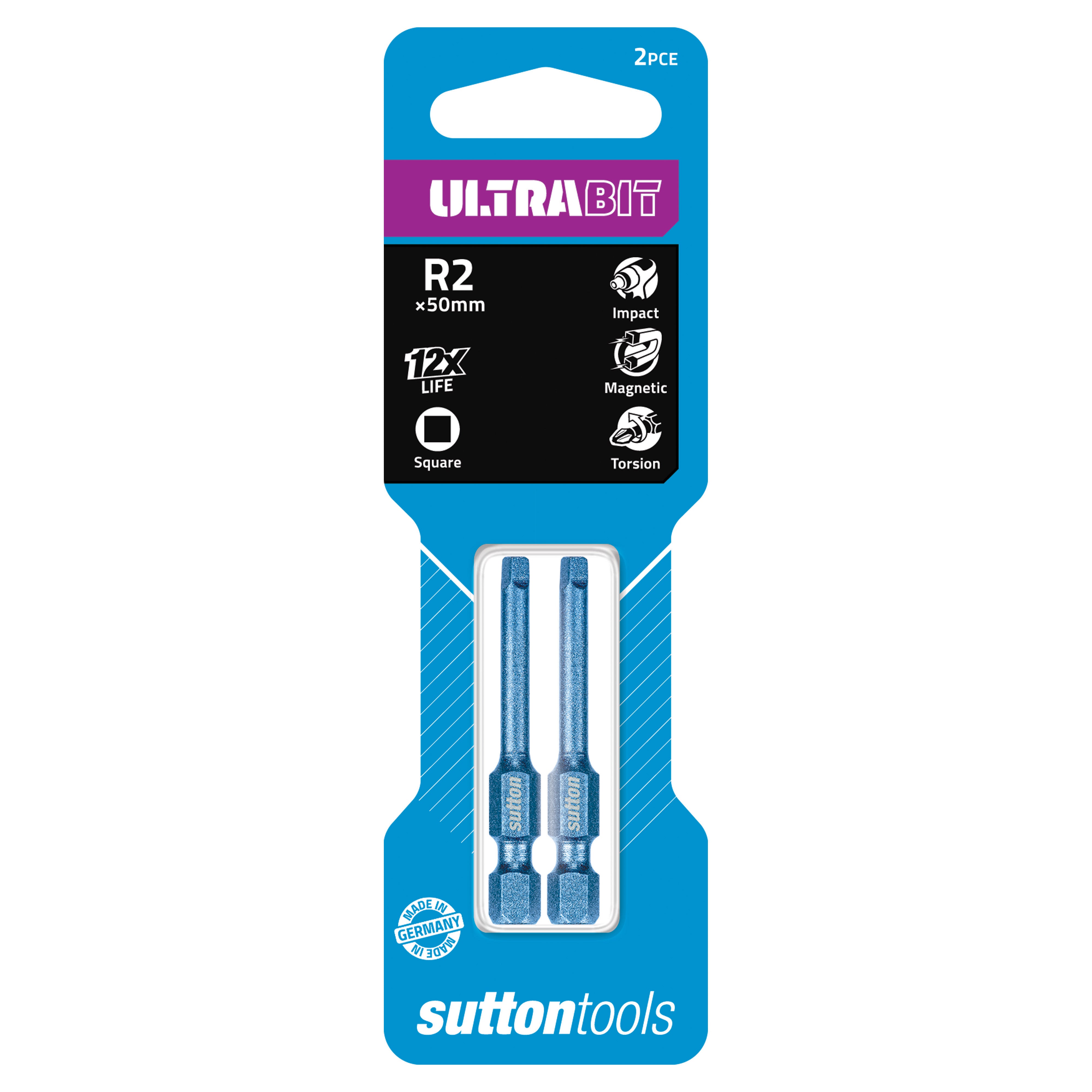 Sutton Screwdriver Bit - 2 Pk
