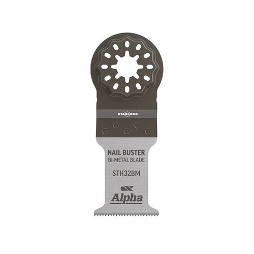 Alpha Starlock Nail Buster Bi-Metal Multi-Tool Blade