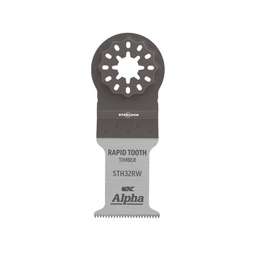 Alpha Starlock Long Life Rapid Wood Multi-Tool Blade