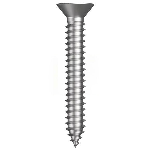 Self Tapping Screw Countersunk Phillips Stainless Steel 316 - Imperial