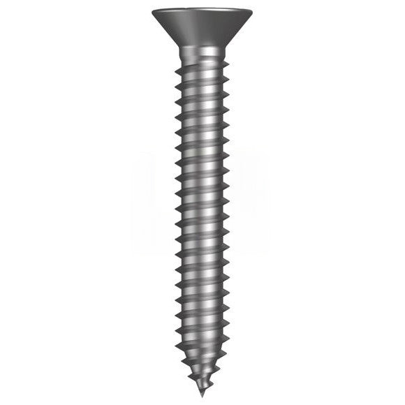 Self Tapping Screw Countersunk Phillips Zinc Plated - Imperial