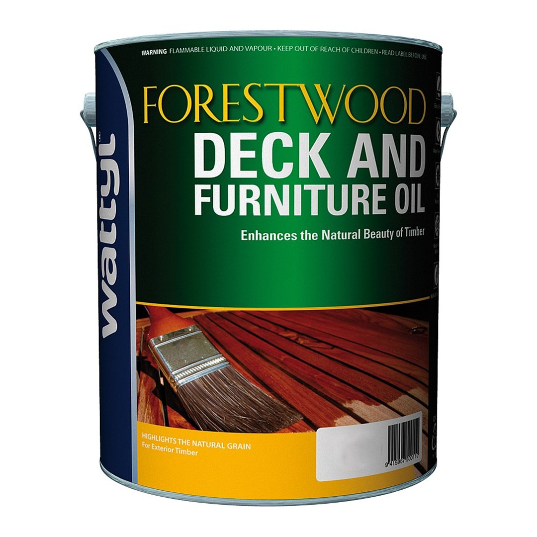 Wattyl Forestwood Ob Deck & Furniture Oil Natural 5l