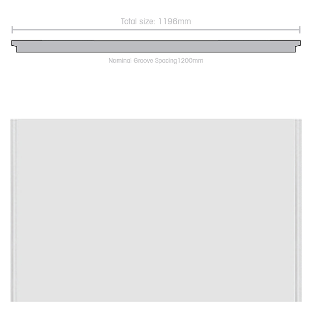 Weathertex Weathergroove Smooth 1200