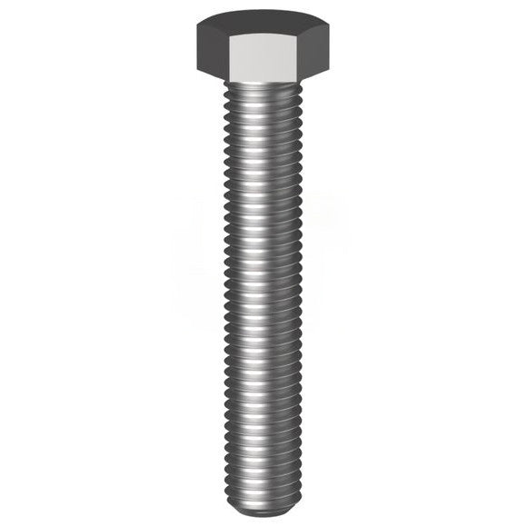 Hex Head Bolt Or Set Screw High Tensile Black Unc Grade 8 - Imperial