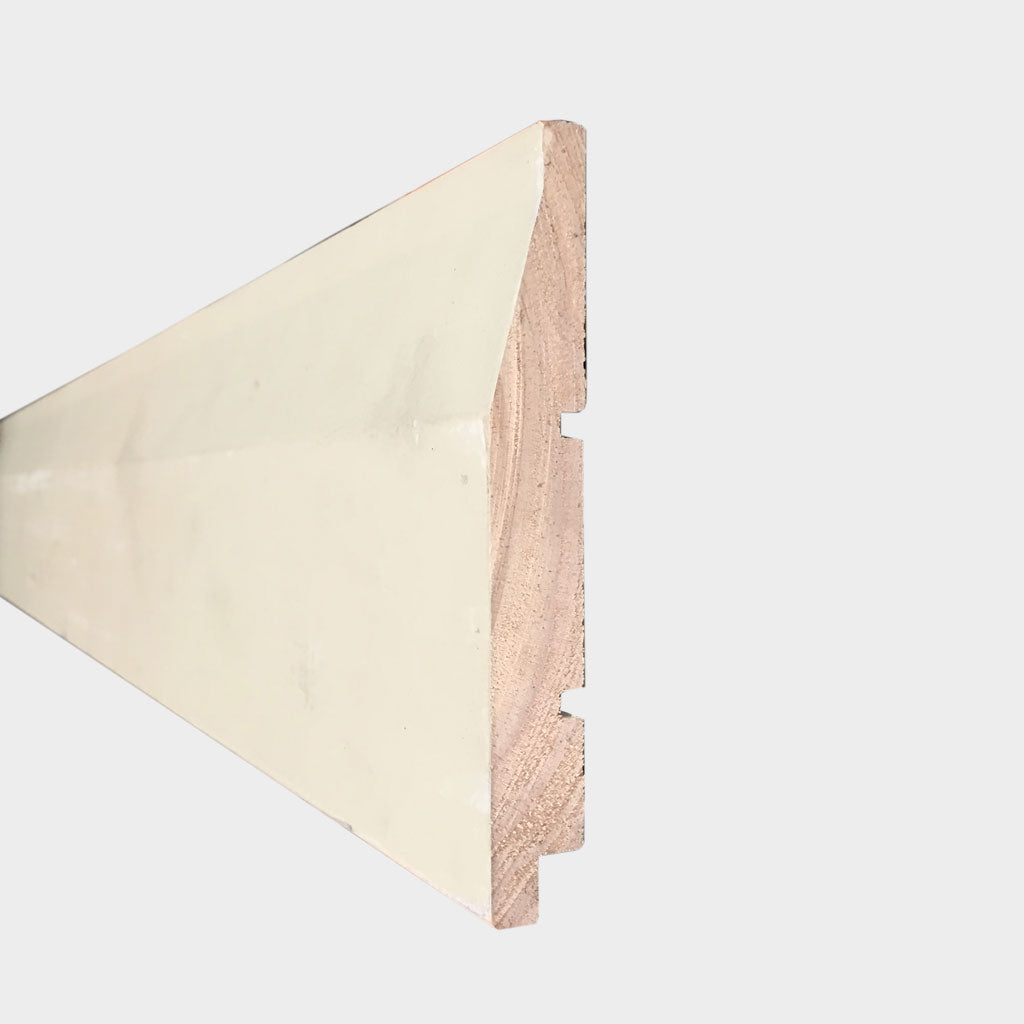 PINE CHAMFER FINGER JOINT LAMINATED H3 TREATED & PRIMED