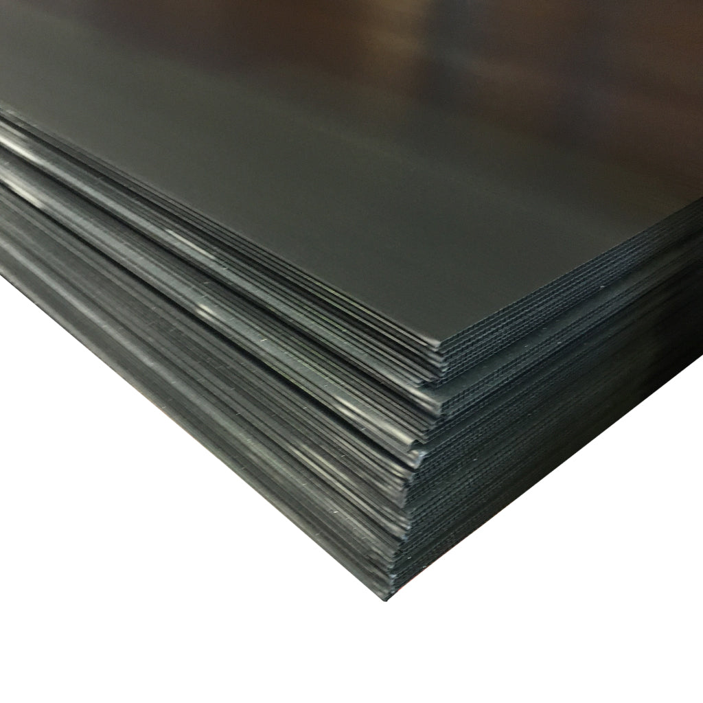 Corflute Sheet Black 2440 X 1220 X 2.5mm