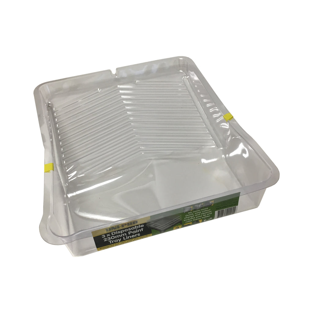 DISPOSABLE PAINT ROLLER TRAY PACK OF 3