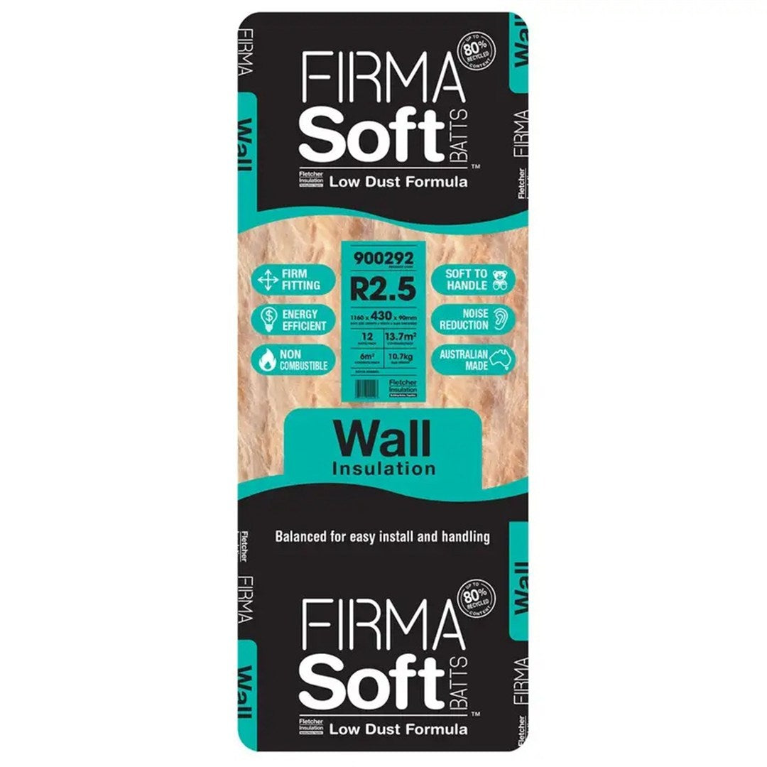 Firmasoft Wall Insulation Batts R2.5hd