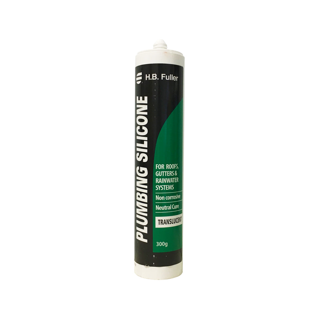 FULLERS PLUMBERS SILICONE SEALANT 300G TRANSLUCENT