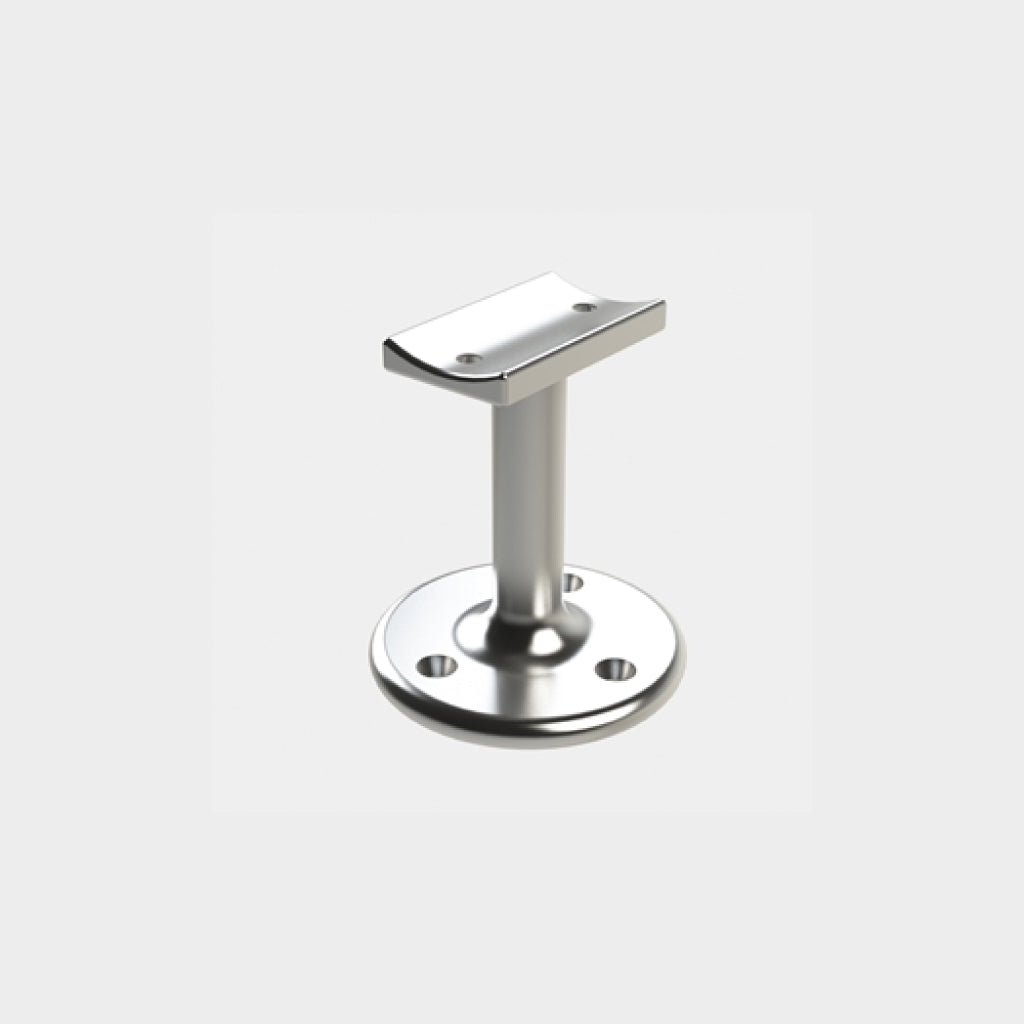 HANDRAIL BRACKET STRAIGHT 60MM EXTENSION ZINC SATIN