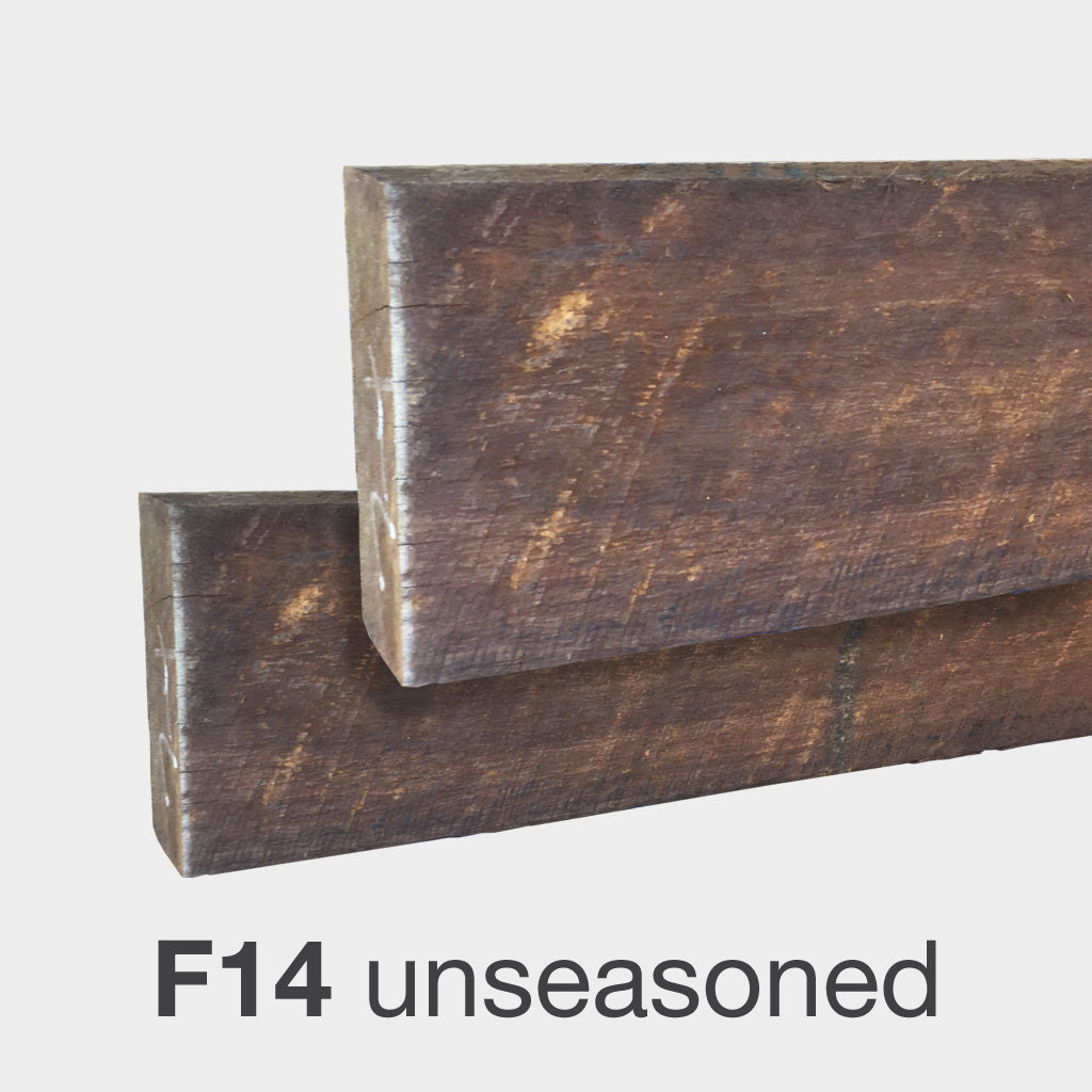 Hardwood F14 Sawn Unseasoned Treated