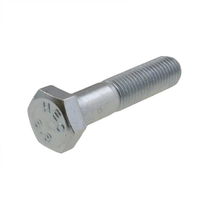 Hex Head Bolt High Tensile Zinc Fine Thread Cl8.8