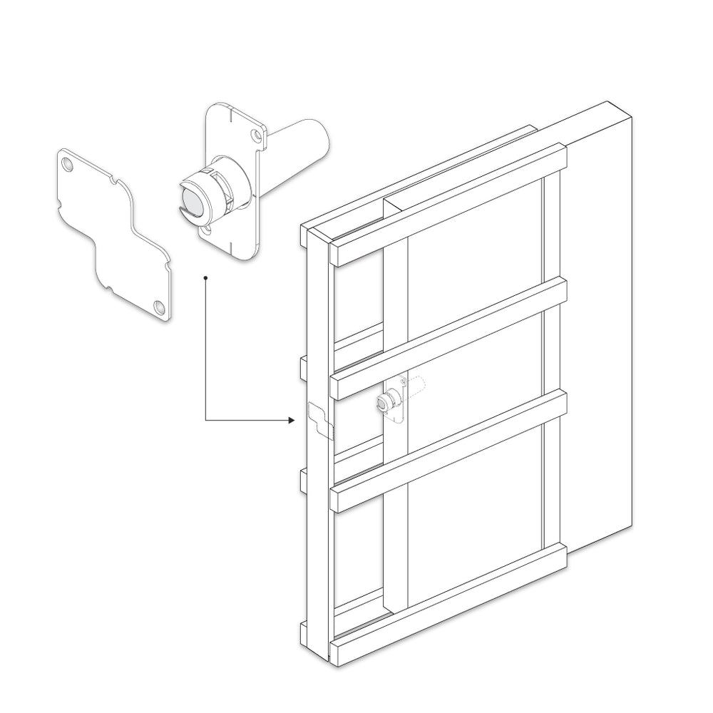 Hume Evoluton Push Release Touch Cavity System