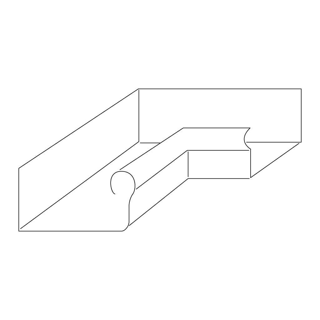 Lysaght Quad Gutter 150mm Internal Corner Zincalume
