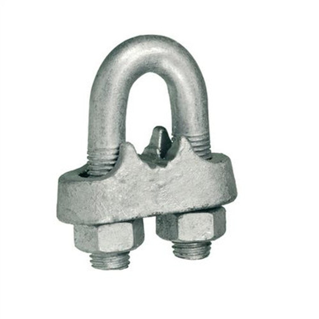 Wire Rope Grip Galv 10mm - 2pcs