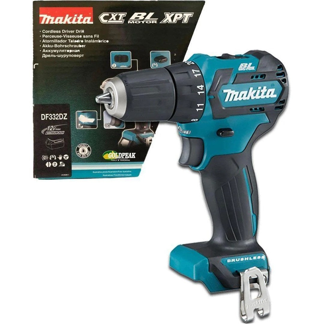 Makita Drill Driver 12v Brushless Df332dz
