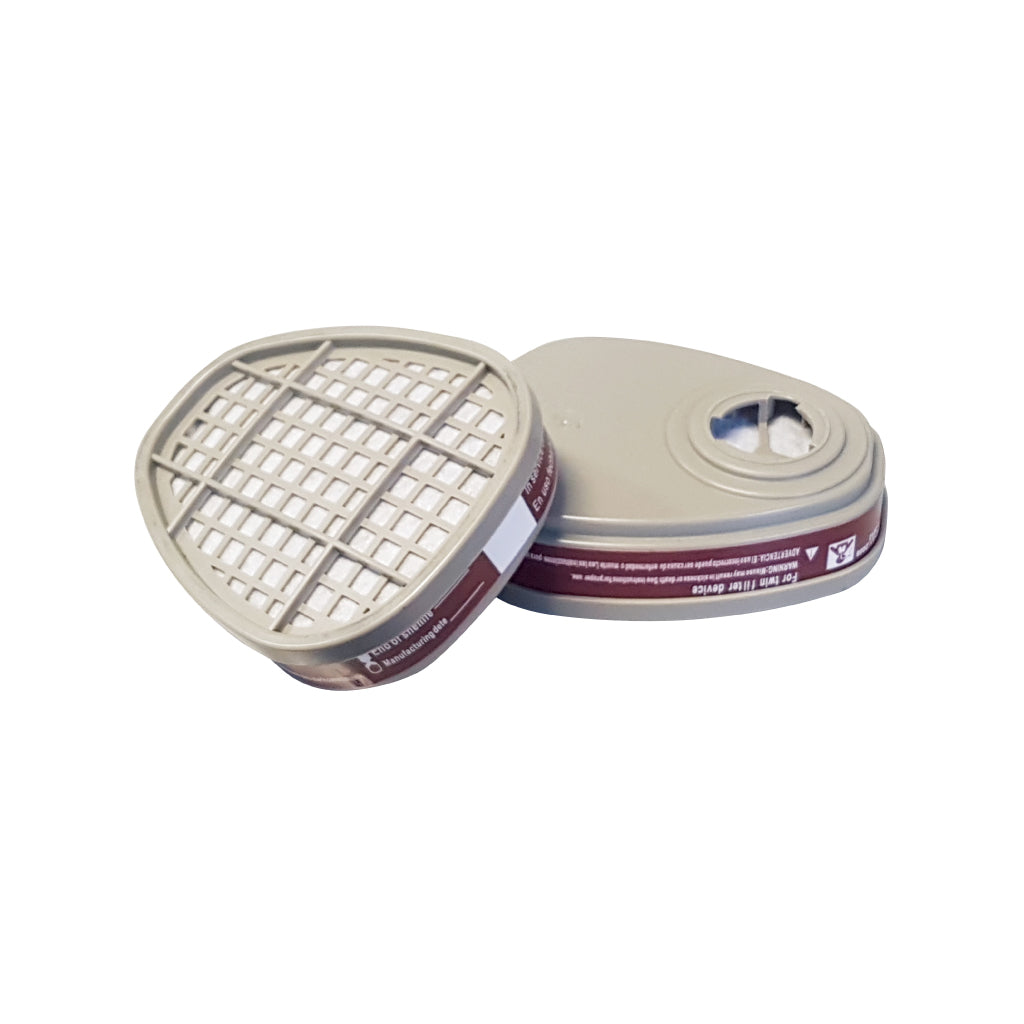 MAXISAFE RESPIRATOR CARTRIDGE R701-A1 ORGANIC VAPOUR PACK 2
