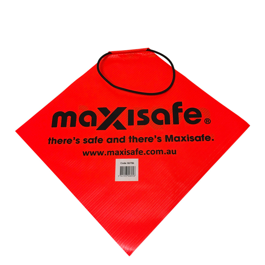 Long Load Flag Orange 300 X 300mm