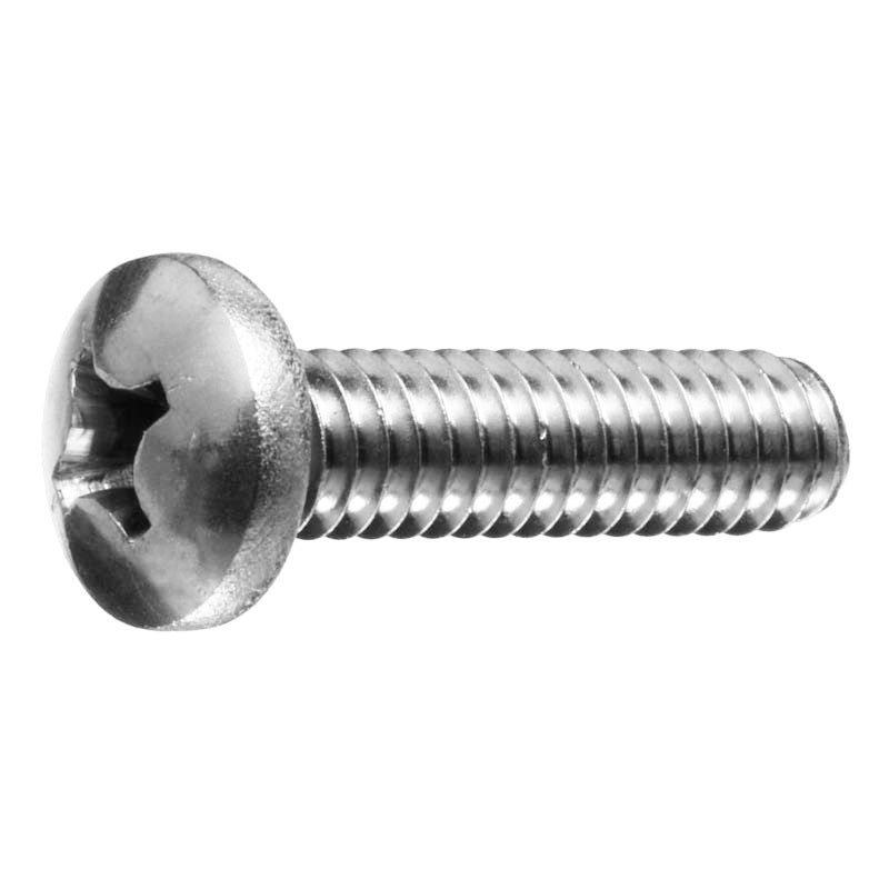 Pan Head Phillips Metal Thread Screw Stainless Steel Grade 304
