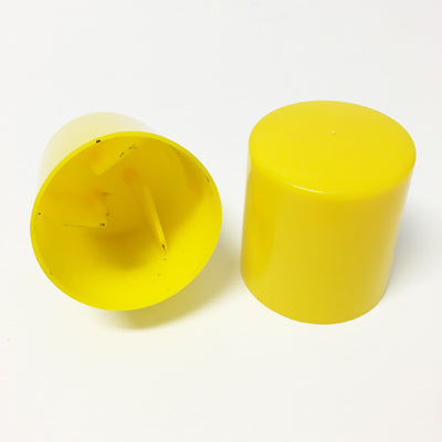 Post Caps Yellow