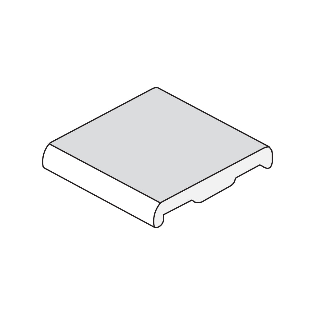 Pvc Coverstrip White
