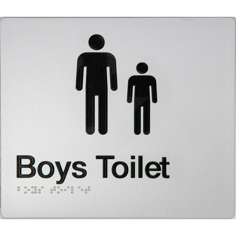 Braille Toilet Sign