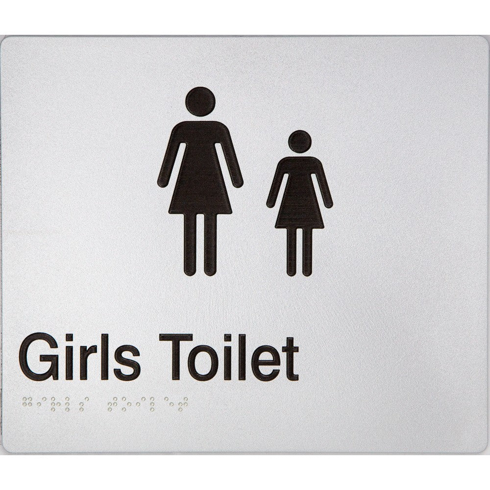 Braille Toilet Sign