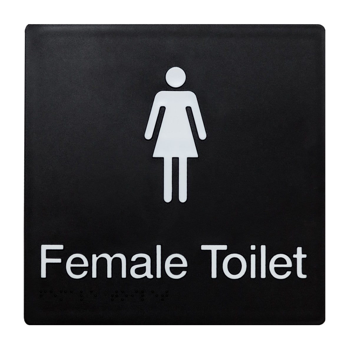 Braille Toilet Sign