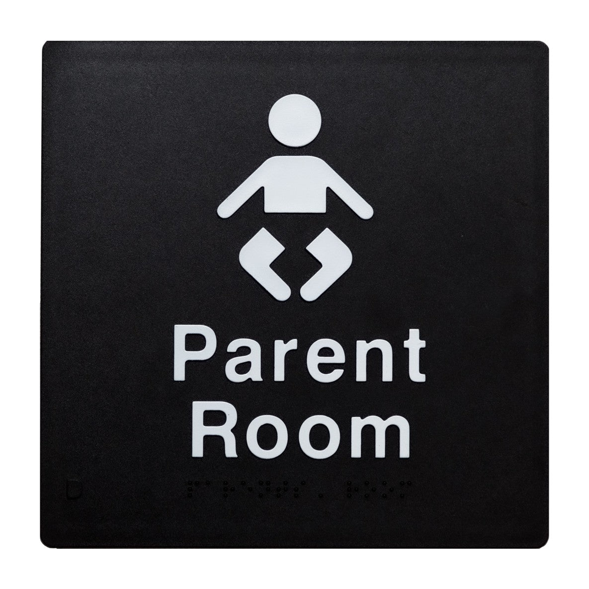 Braille Parent Room Sign