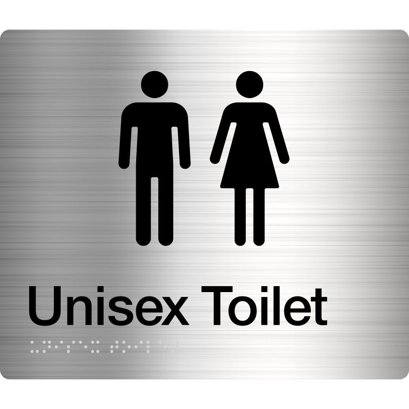 Braille Toilet Sign