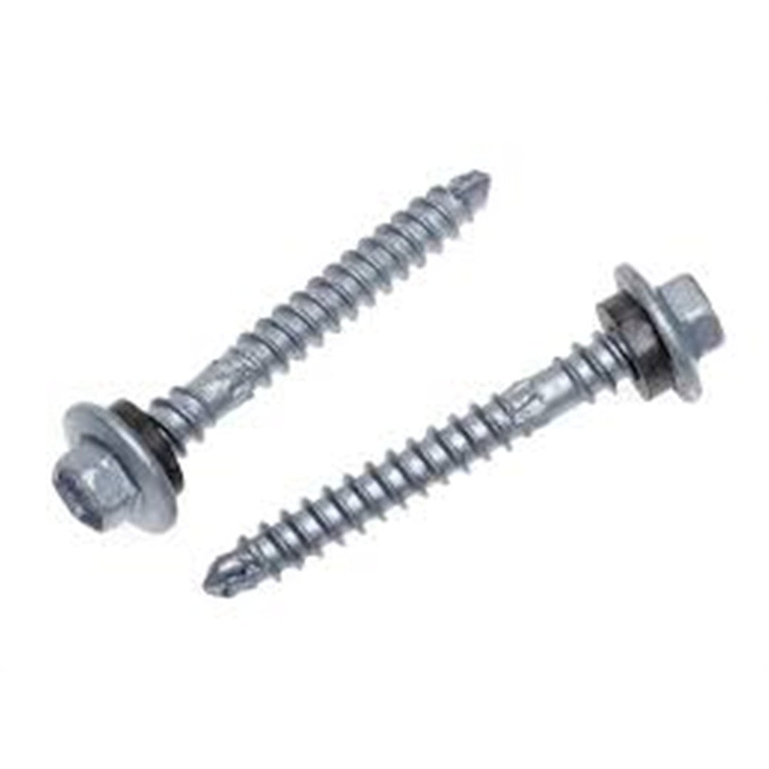 Self Drilling Metal Screw Hex Head Hi-Fix With Seal Cl4 Galv