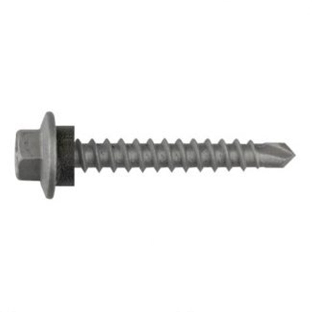 Self Drilling Metal Screw Hex Head Vortex With Seal B8 Coating