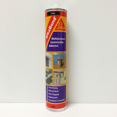 SIKABOND 142 INSTANT NAILS ADHESIVE BEIGE 300ML