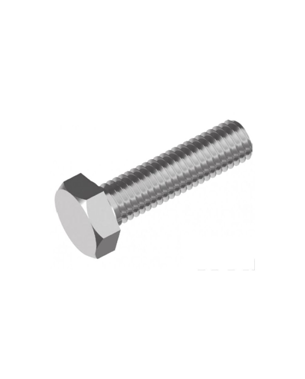Hex Head Set Screw Stainless Steel 304 - Metric