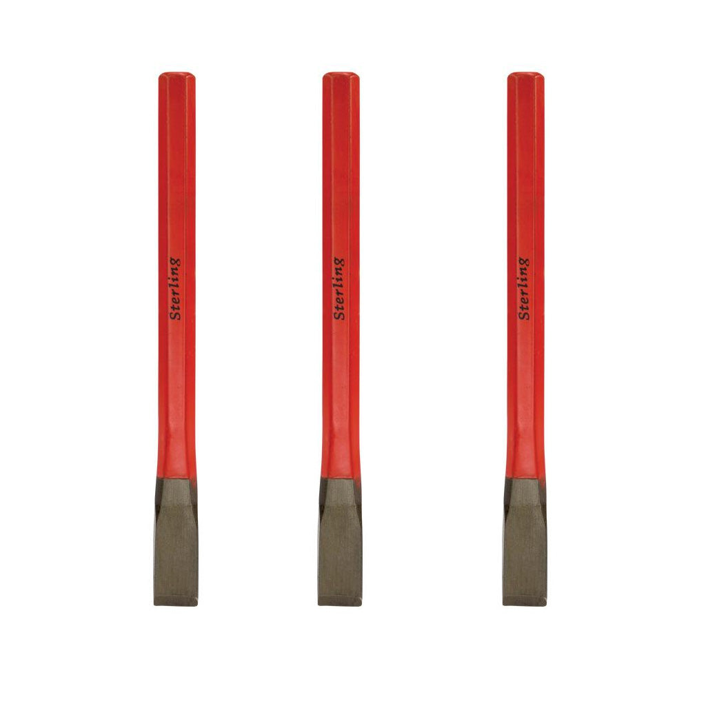 STERLING COLD CHISEL 3 PCE SET 10MM 13MM 16MM