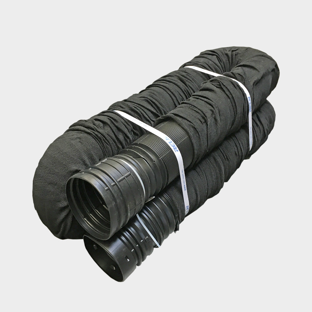 STRETCH DRAIN SOCKED 100MM X 8M