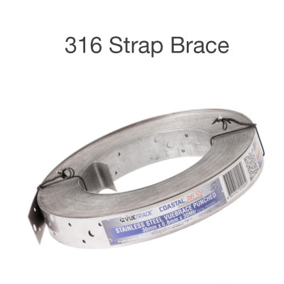 Strap Brace S316 1.0 X 30mm X 15m