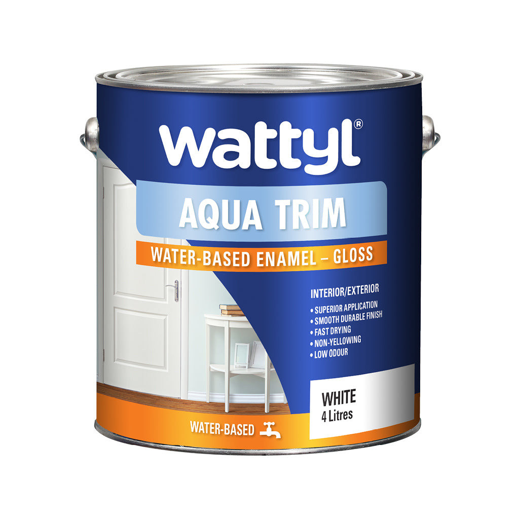 WATTYL AQUA TRIM GLOSS WHITE