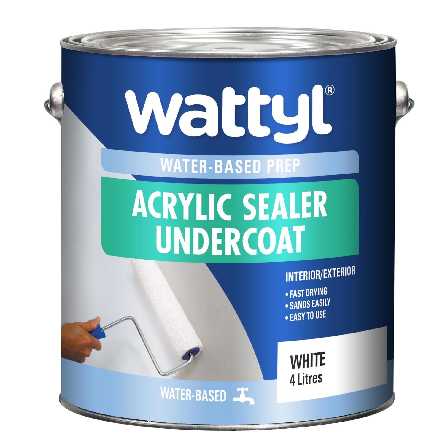 Wattyl Prep Acrylic Sealer Undercoat - Water Based (4l)